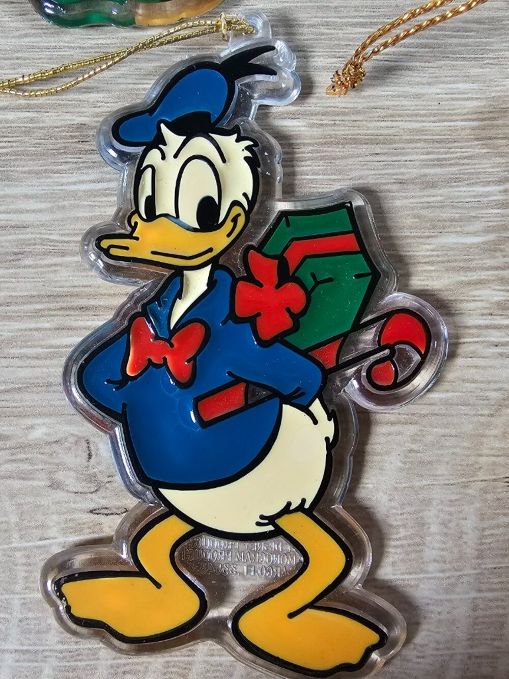 Monogram Productions Disney Mickey Mouse Christmas Ornaments Lot of 4 Pluto + - Picture 5 of 10